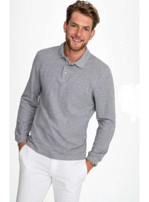 Férfi Galléros Hosszú Ujjú Pólók 