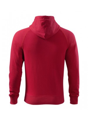 Férfi Pulóver Kapucnis Piros