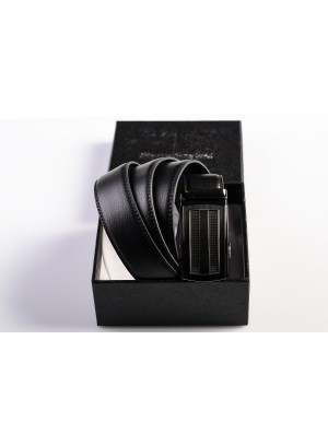 Fekete Bőr öv, automata