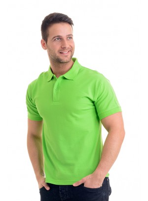 Galléros Póló -ÉlénkZöld