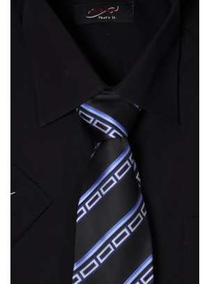 Fekete Férfi Ing Miro