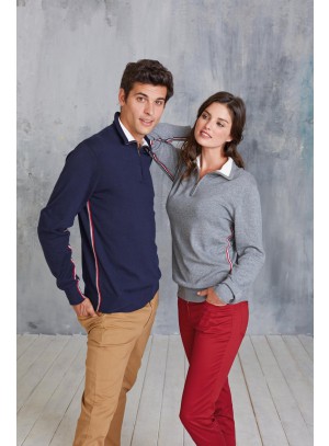 Uniszex  Galléros Pulóver 