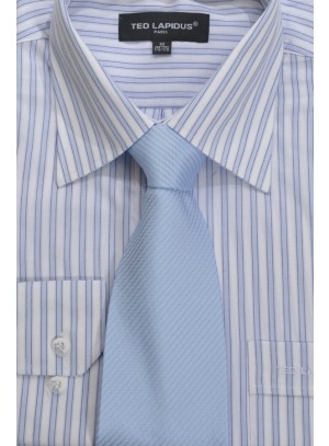 Kék Csíkos Férfi Ing