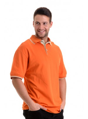 Galléros Piké Póló Narancs