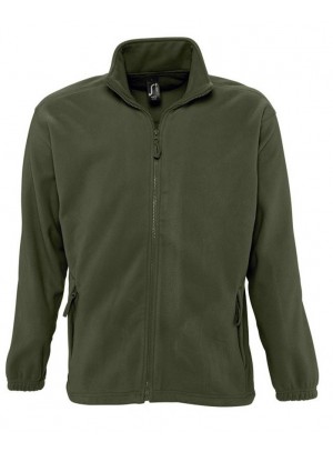 Polár Pulóver Moha Zöld